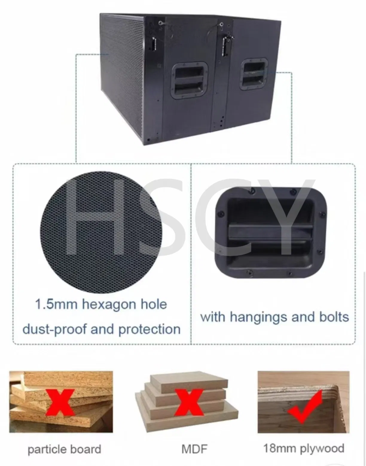 dual 10 Inch Line Array System Passive Indoor Outdoor Show PRO Audio Sound System