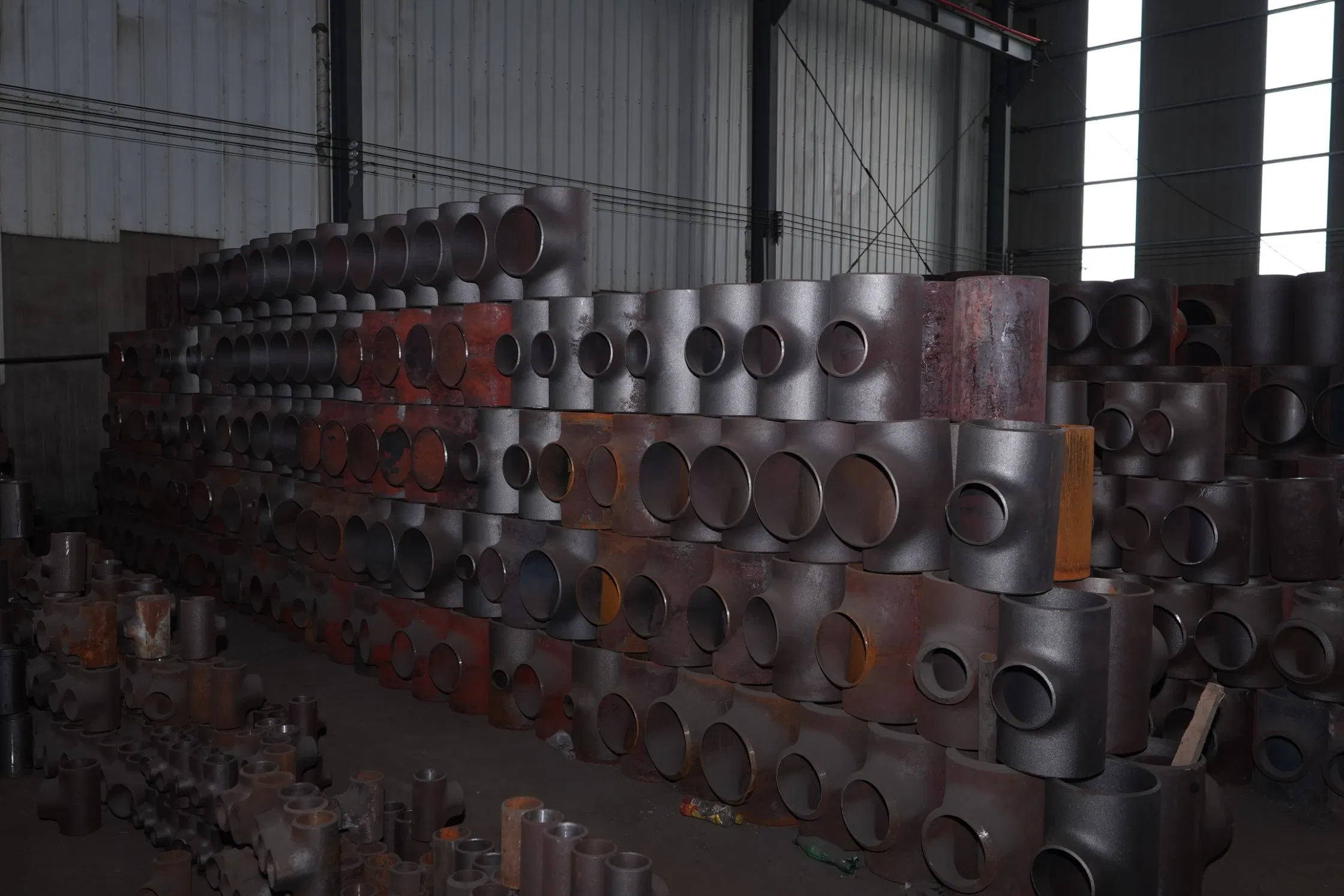 Precision-Cast Smooth-Inner-Wall High-Temperature-Resistant Stainless Steel Tee Accessory