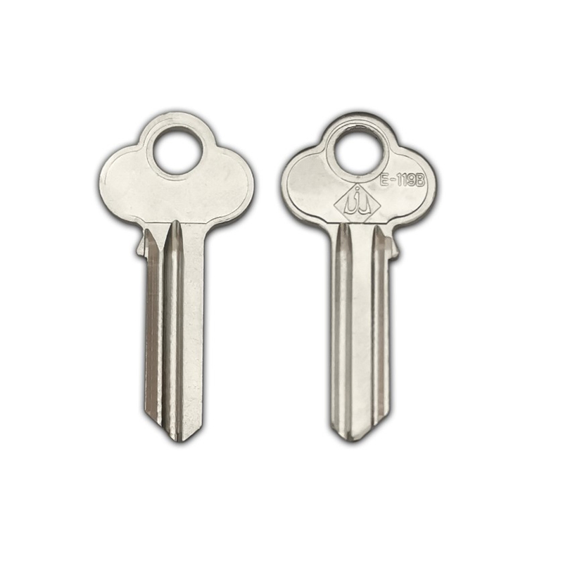 Nickel Plated Brass Metal Key Blank