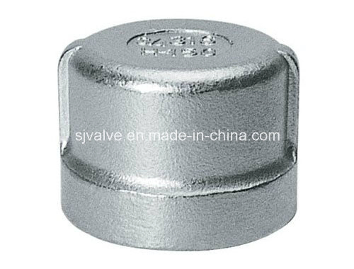 Stainless Steel Threaded Round Cap