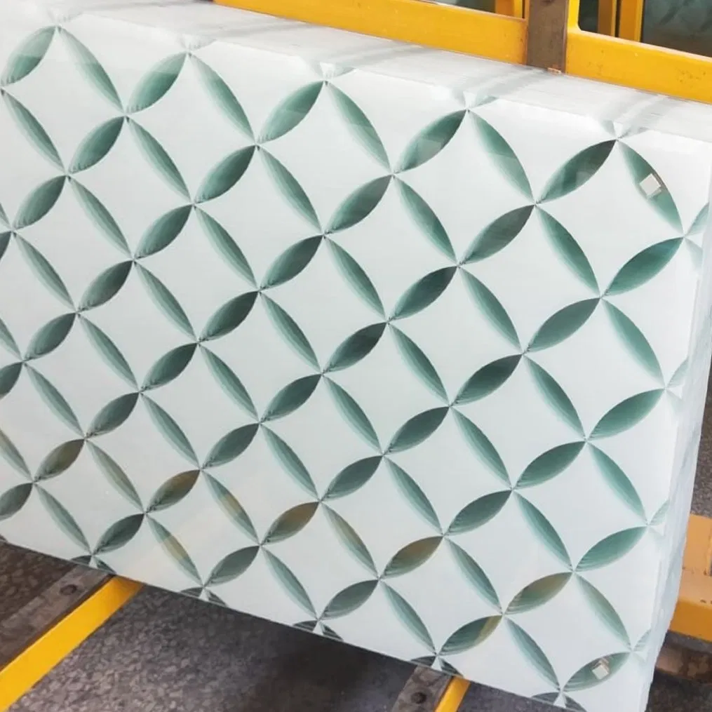 6mm, 8mm, 10mm, 12mm Silk Screen Glass for Backboard/Whiteboard