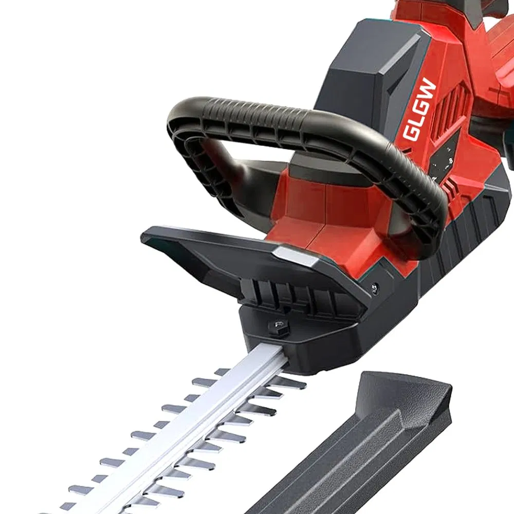 Glgw 3820 Brushless Portable 20V 68V Lithium Battery Double Action Blade Garden Tree Hedge Trimmer