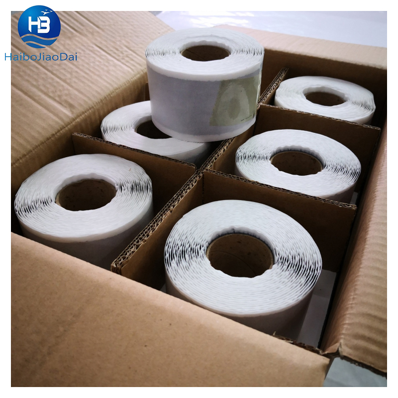 Double Sided Adhesive Self-Adhesive Black Aluminium Foil Rubber Waterproof Sealing Butyl Tape for Seal Treatment in Automobile Assembly