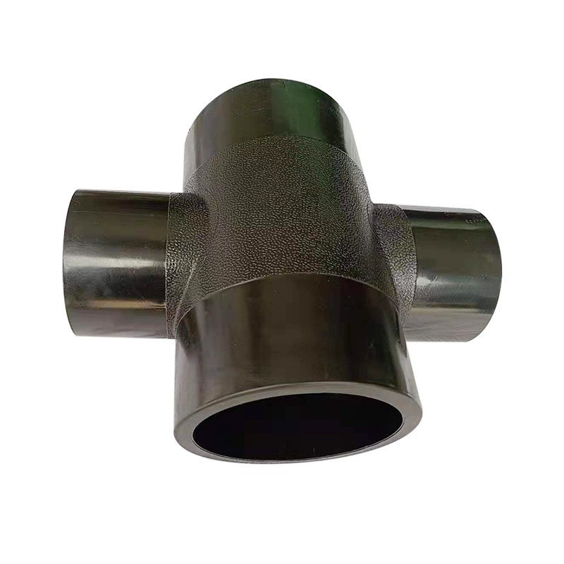 Durable HDPE Butt Fusion Cross Fitting for PE Pipelines