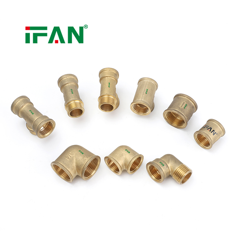 Ifan Wear-Resistant Brass Tube Connectors for HVAC Systems with Customized Size