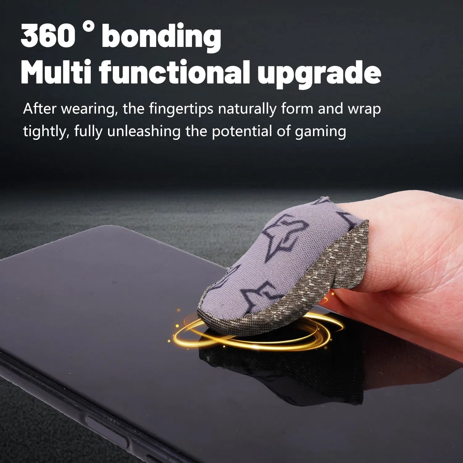 Антипотные напальчники для игр на сенсорном экране