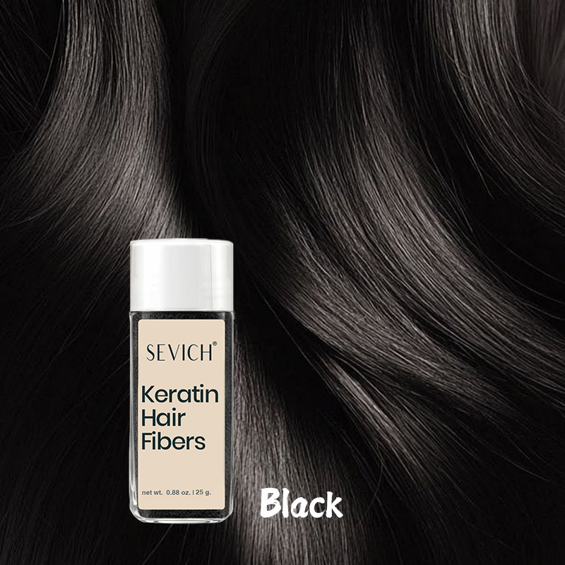 Private Label Hair Fiber Powder Natural Look Hair Loss Cover up Keratin Hair Fiber Powder Thickness Fiber Hair