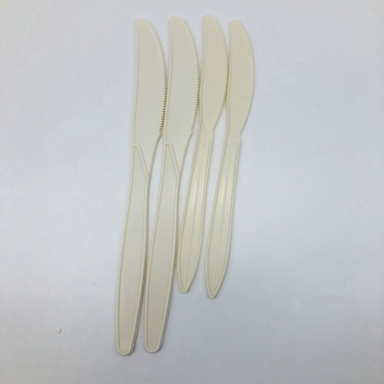 Cornstarch Forks Spoons and Knives Biodegradable Fork Knife Spoon Disposable Cutlery
