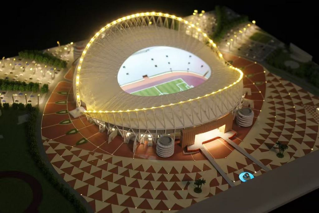 Hand-Made Office Display Architectural Model Sculpture for Art Lovers