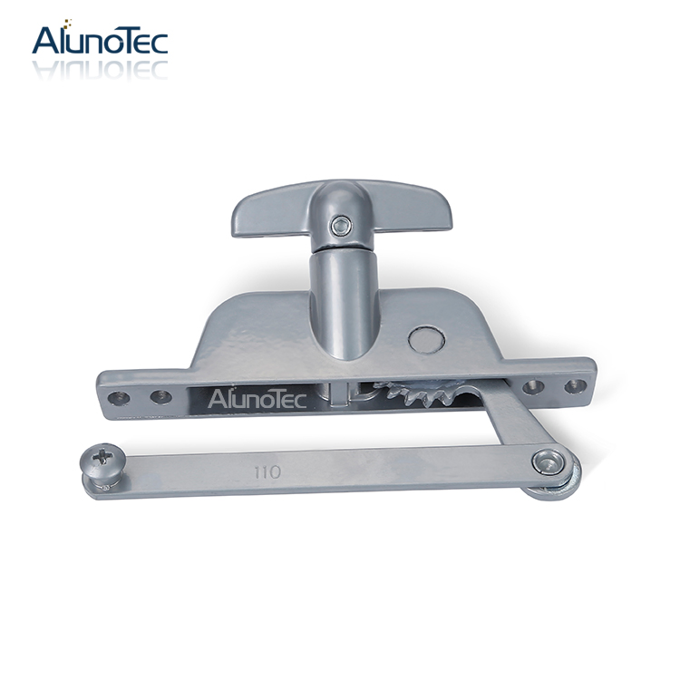 Alloy Aluminum Zinc Casement Shutters Window Operator for Jalousie Window