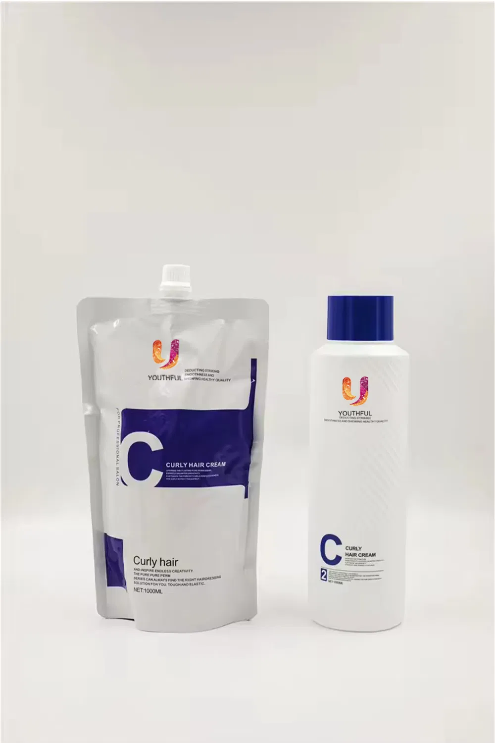 OEM ODM Natural Curl Hair Cream Permanent Curly Hair Perm Lotion