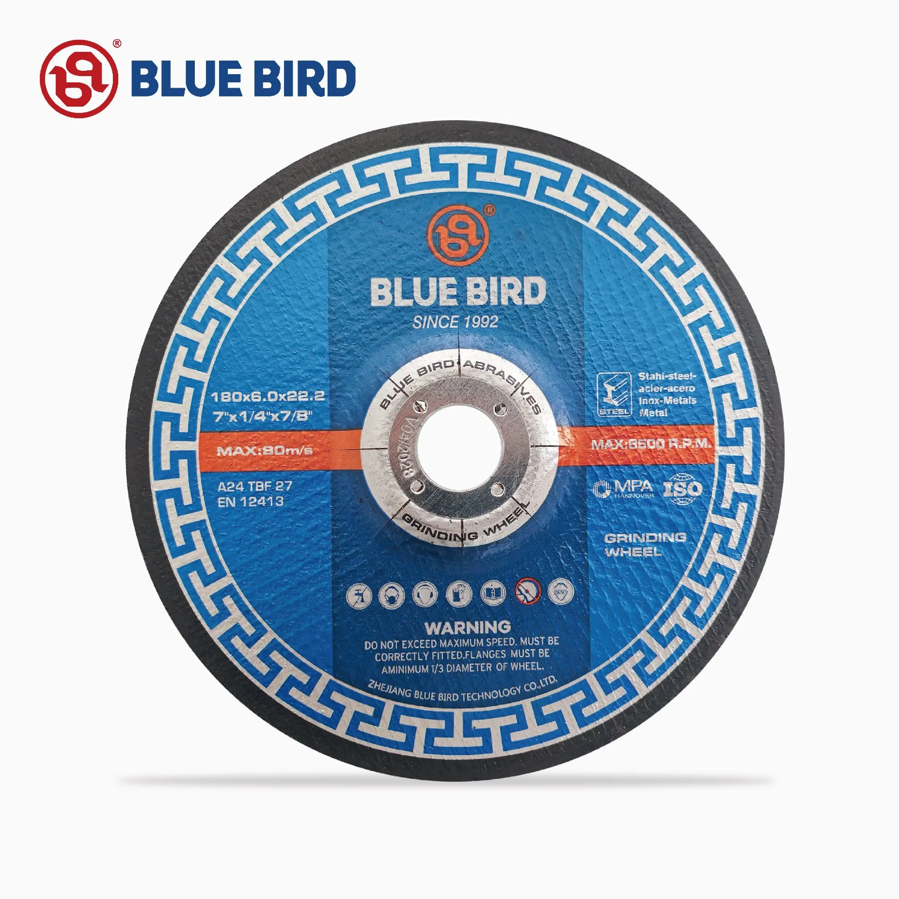 7inch Aluminum Metal Inox Abrasive Polishing Steel Disc