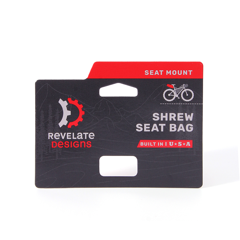 Эко-вешалка из картона с двусторонней печатью