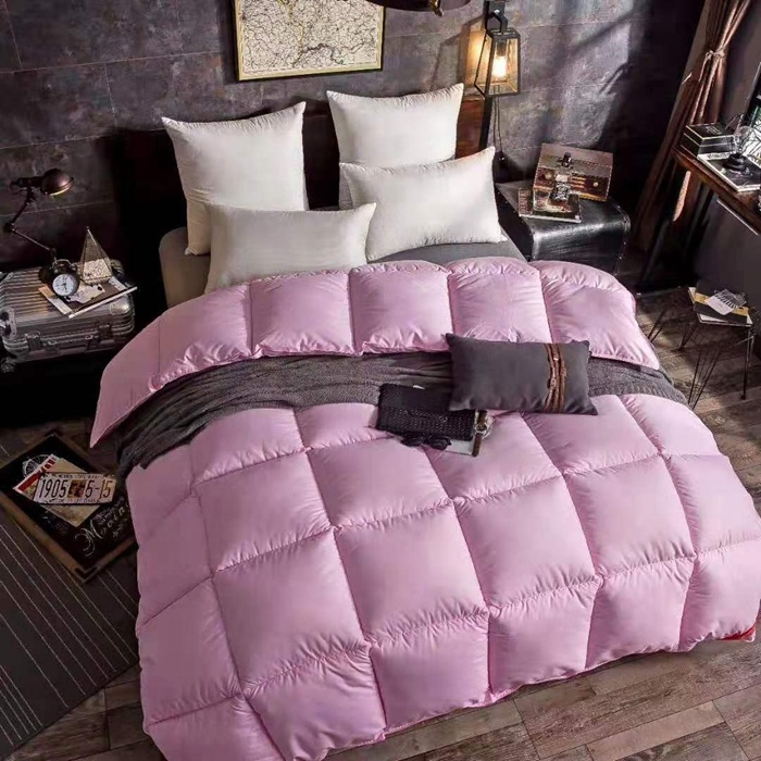 Super September Quick Shipping White Comforter Goose Down Quilt