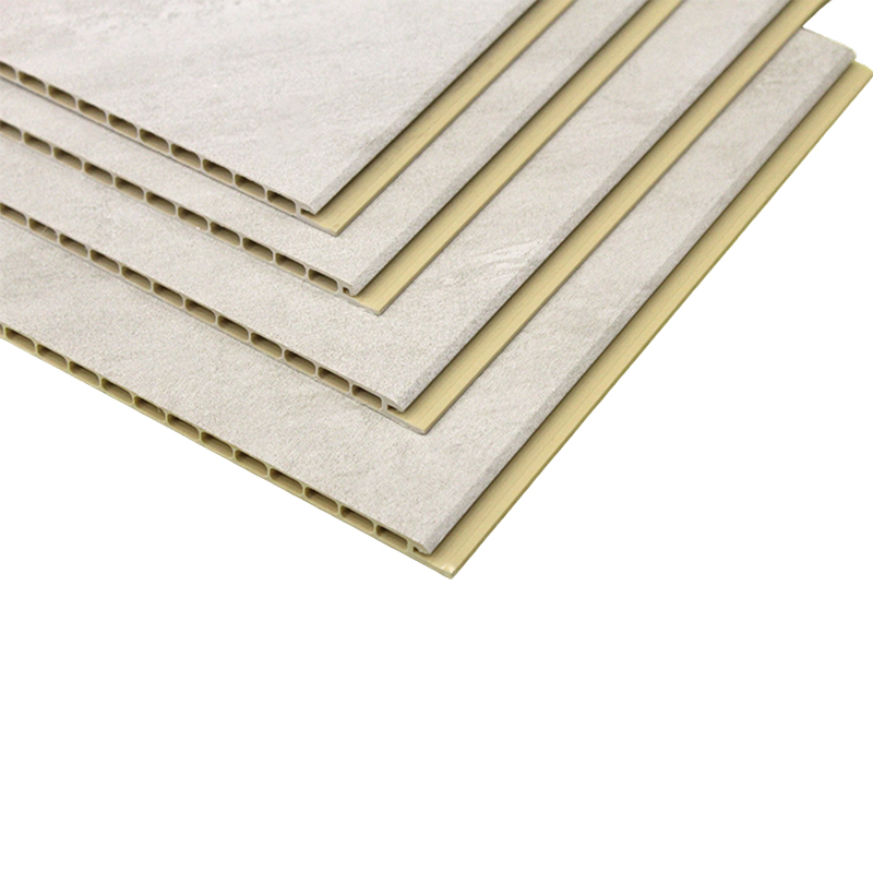 Factory Direct New Eco-Friendly Building Material: 400mm & 600mm Spc Wood Veneer Wall Panels, Waterproof & Moisture-Proof, Suitable for Various Applications.