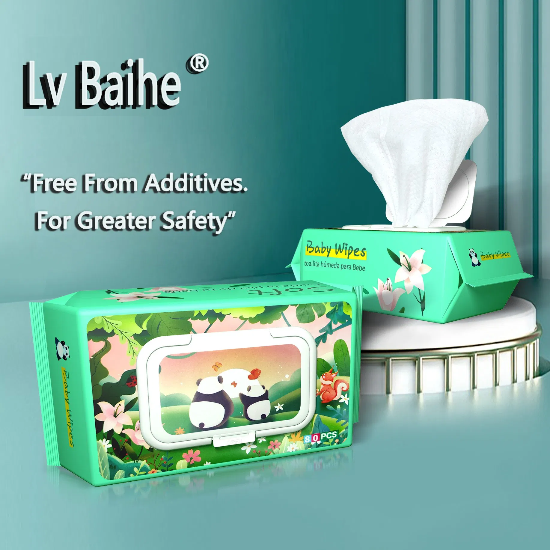 Gentle Natural Extra Soft Cotton Makeup Remover Wipes for Sensitive Skin