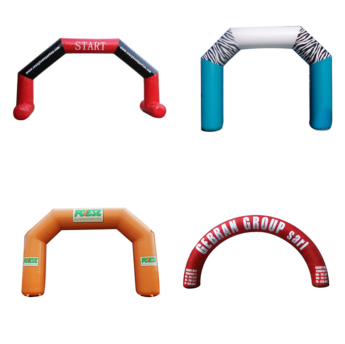 Custom Outdoor Advertising Promotion Sports and Racing PVC or Polyester Inflatable Arch (JMCQGM)