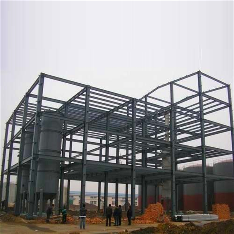 Metal Frame Structure Prefabricated Steel Apartment Permanent Building