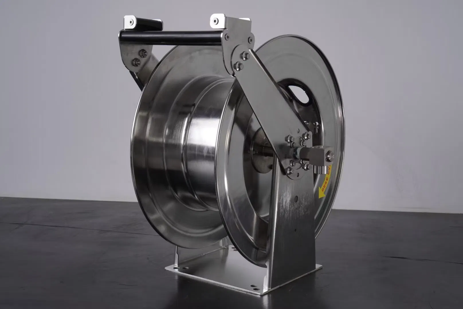 Heavy Duty Wall Mounted 304 Stainless Steel Hose Reel with Auto Rewind