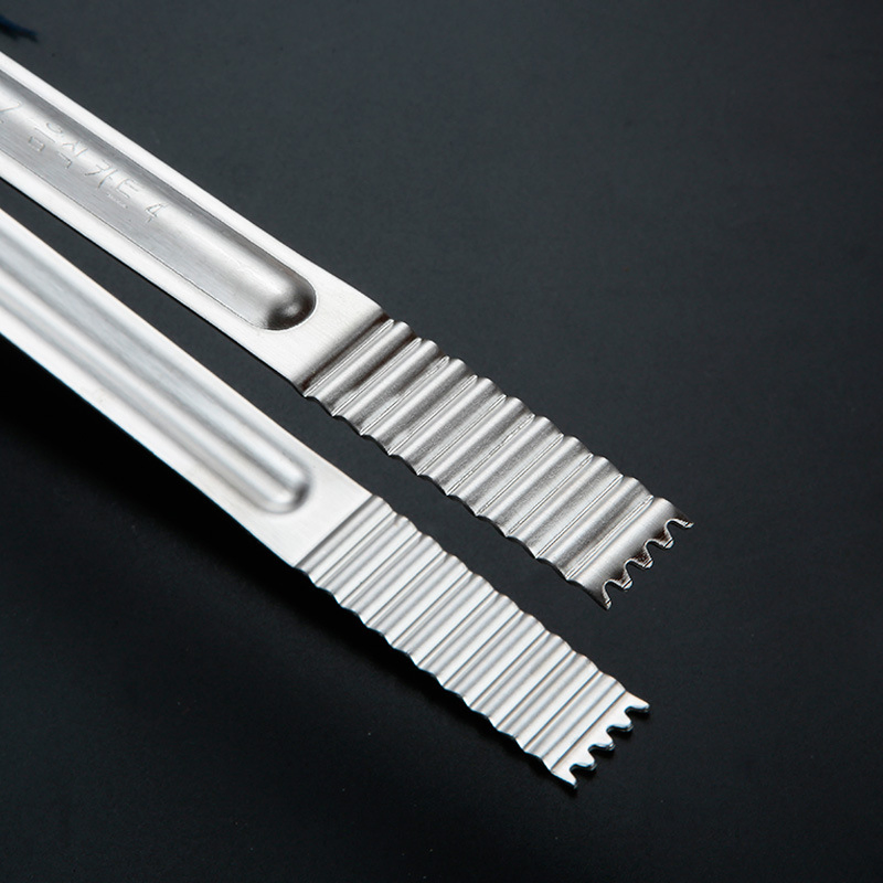 Stainless Steel Food Clippers Tongs BBQ Kitchen Cooking Utensil Pastry Clamps Barbecue Tong Stainless Grill and Food Clip Wbb15855