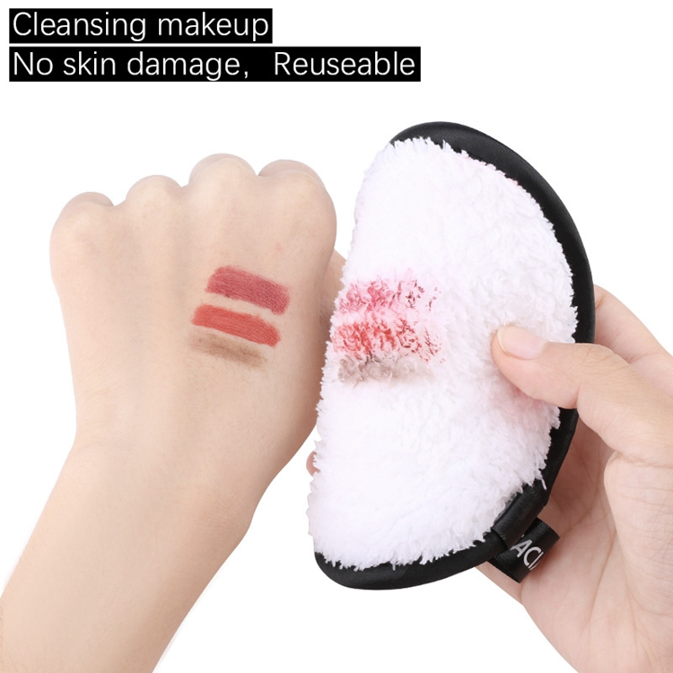 Custom Eco Friendly Reusable Microfibre Makeup Eraser Remover Washable Makeup Remover Pads