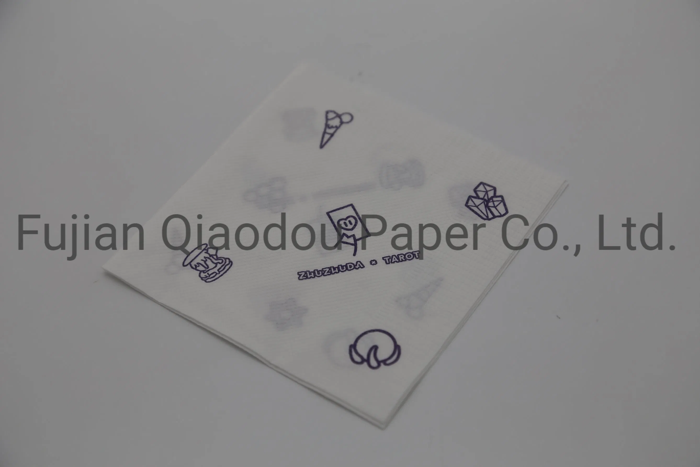Qiaodou Hot Sale Manufacture Factory Custome Napkin Paper Napkins Serviettes