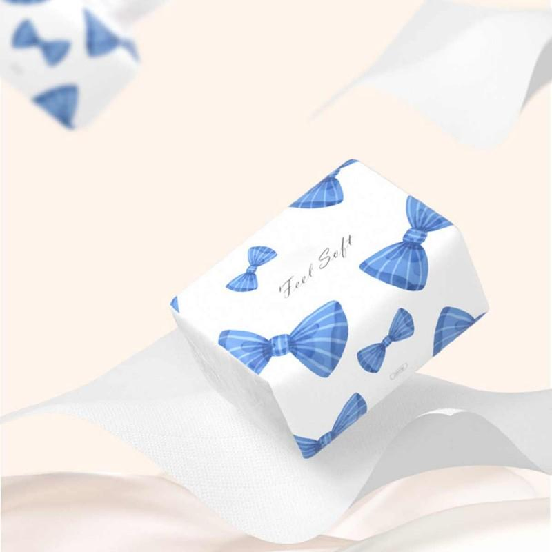 Virgin Wood Pulp OEM 2ply White Emboss Customized Ultra Soft Facial Tissue Paper Towels