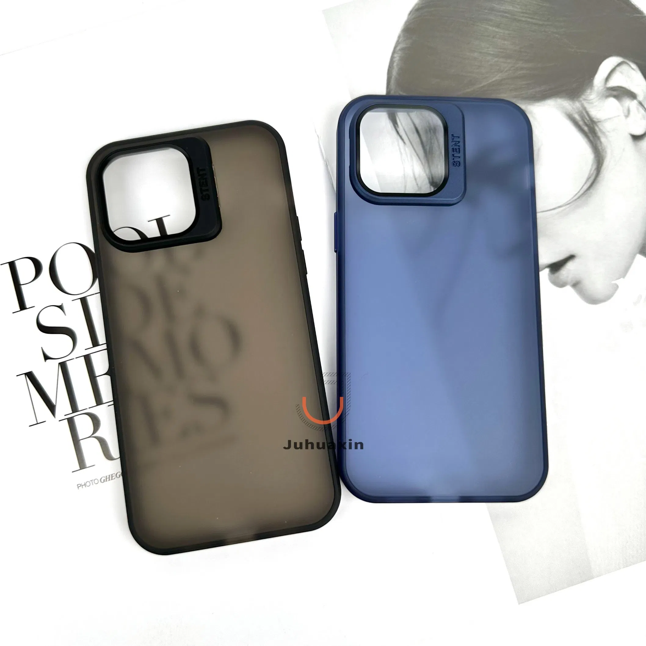 Juhuaxin Dropshipping Products Transparent Matte Cover Hot Sale Mobile Phone Case for iPhone 17 16 15 14 13 12 11PRO Max Case