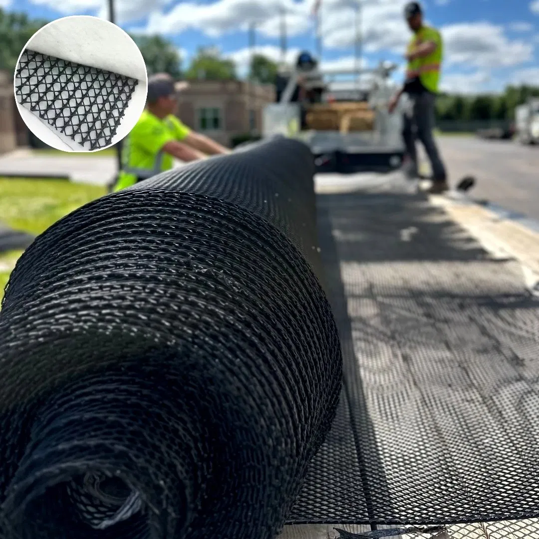 3D Composite Drainage Geonet with Good Drainage Performance, Good Air Permeability, Anti-Aging and Chemical Corrosion Resistance