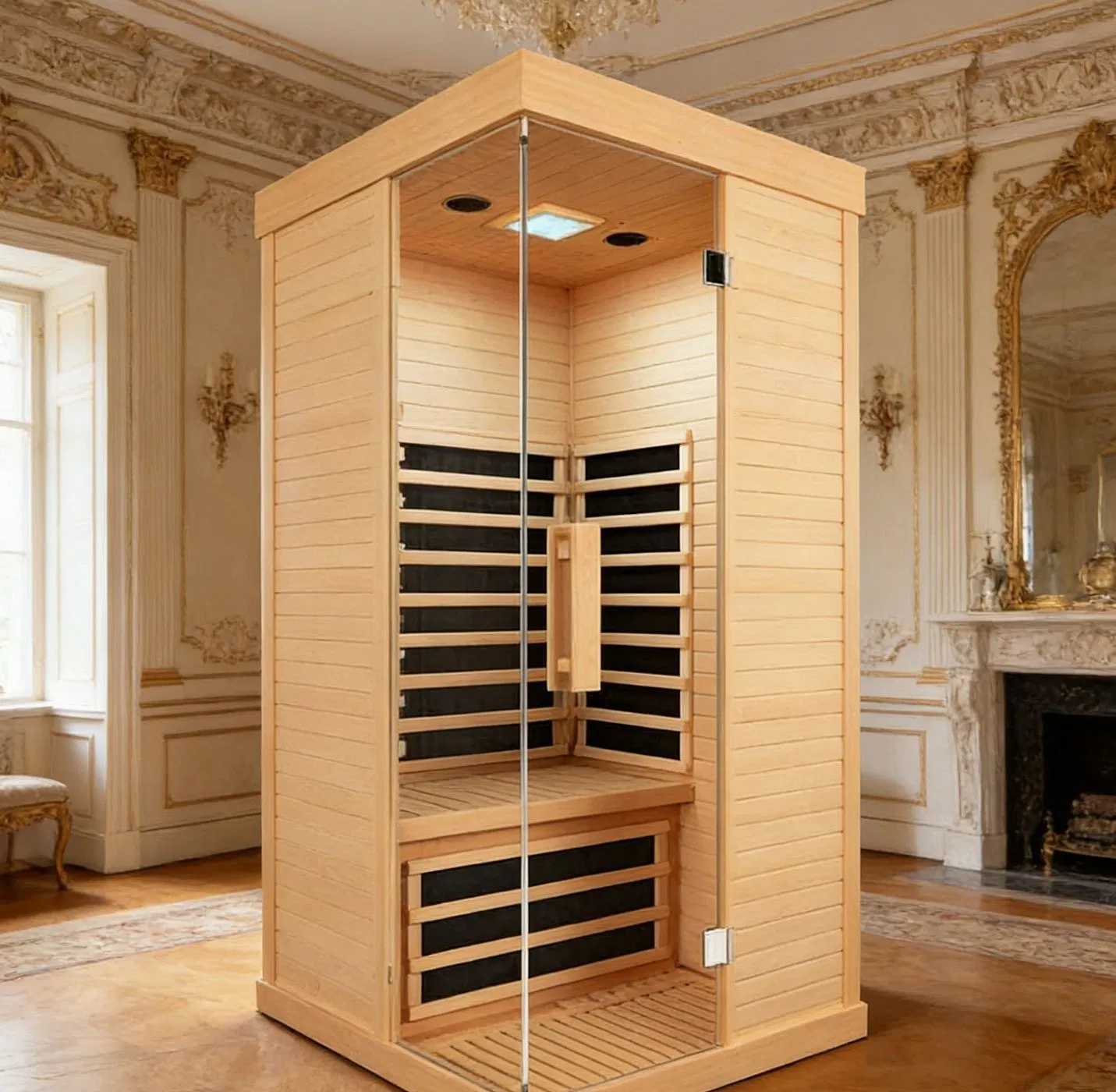 Инфракрасная сауна для дома EV-002E на 2 персоны