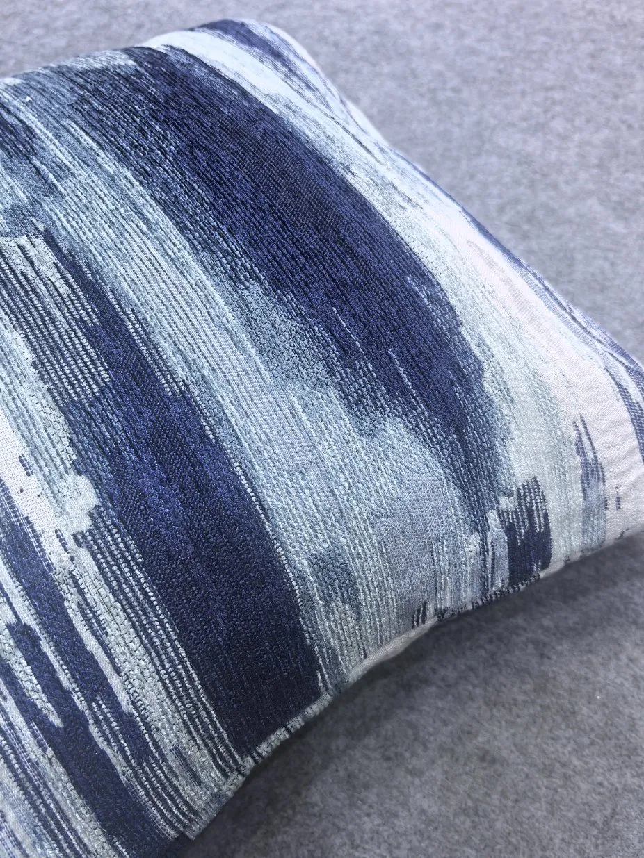 Galaxy Jacquard Yarn Dyed Weaving Pattern Cushion