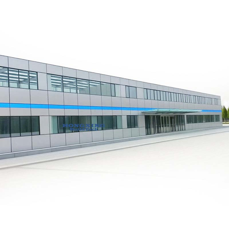 Low Cost Affordable Industry Industrial Commercial Prefabricated Steel Frame Structures Office Building