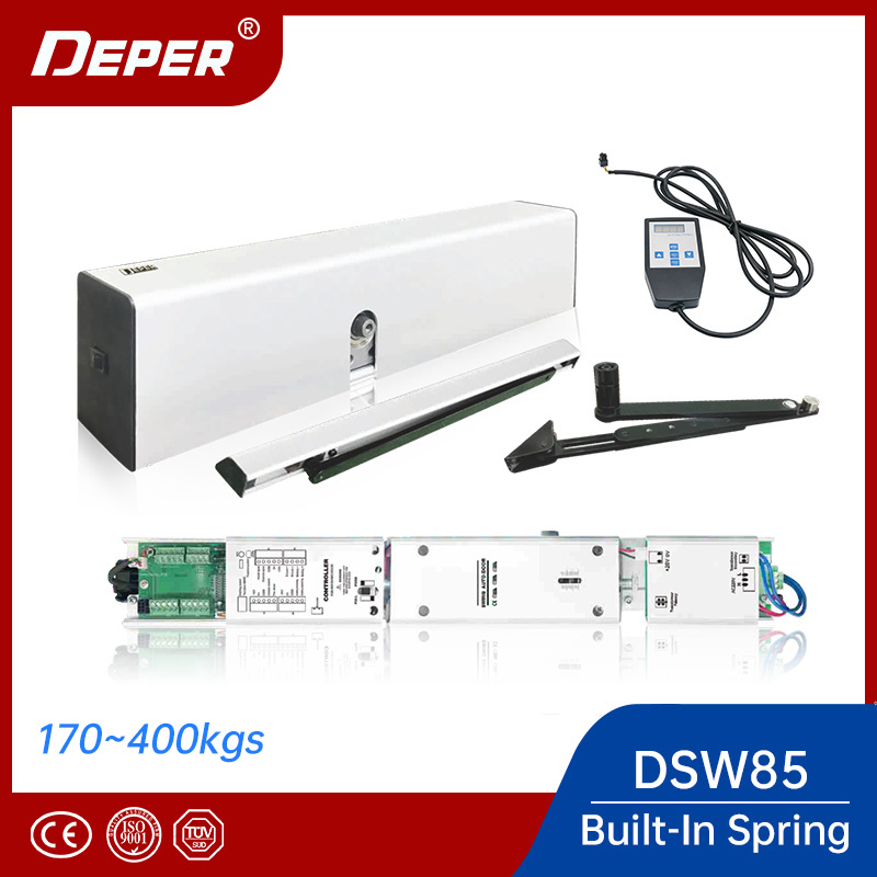 Factory Price Dsw85 Interior Remote Control Electric Automatic Swing Door Operator with Spring Return