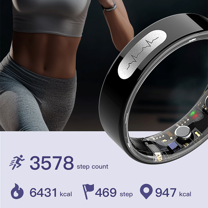 Умное кольцо с ЭКГ и мониторингом здоровья