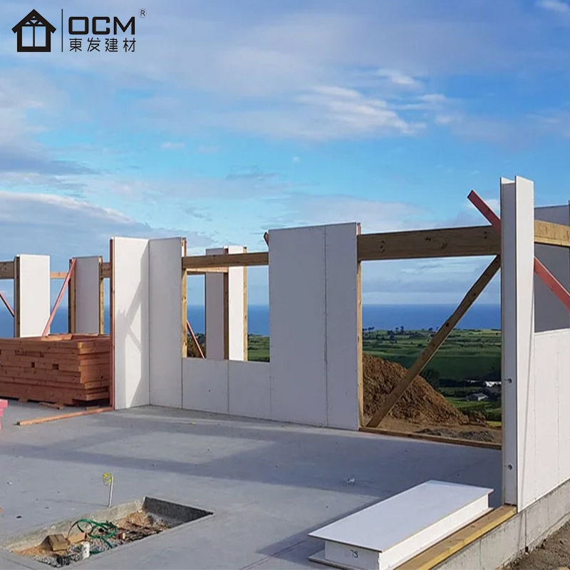 Durable Prefabricated MGO Insulation Board for Industrial Warehouse Sandwich Wall Panels