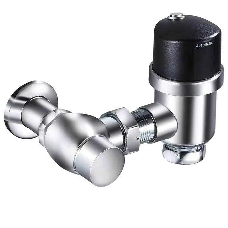 China Factory Hot Sale Handle Control Wc Brass Flush Valve Toilet