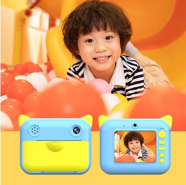 Instant Camera Pringting 1080P 26 Megapixel Rechargeable Digital Instant Photo Video Camera