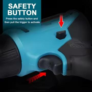 21V Cordless Heat Gun Hot Air Gun Dual Temperature 4 Nozzles Tool