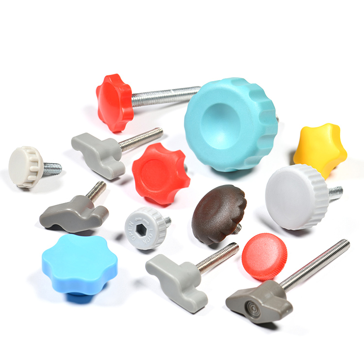 Ingks Factory Supply Flower Head Plastic Head Thumb Screws