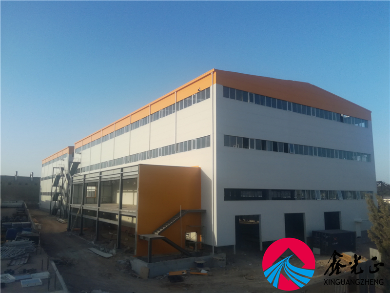 High Quality Light Steel Fabricated Double-Deck Structural Steel House Sample Customization