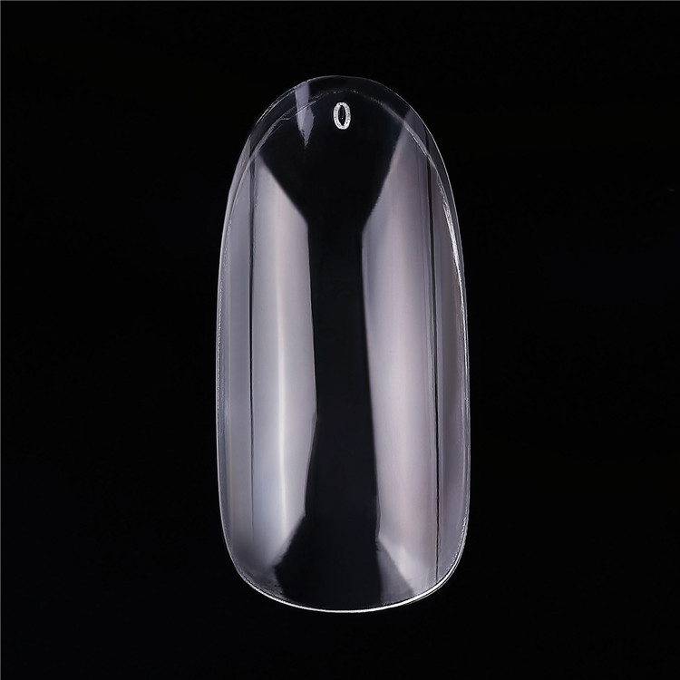 500PCS/Box Nail Tips Coffin False Nails Long Clear Natural Fake Nail Art Tips Seamless Full Cover Manicure Nail Tips