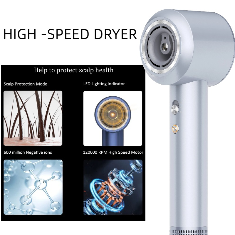 Supersonic Hair Dryer Home Professional Version Large Wind Power