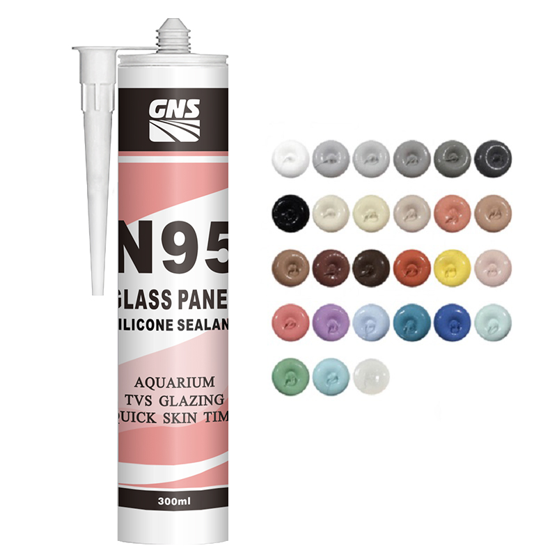 Gns 100% Food Grade Acetie Silicone Sealant for Glass Panel High Quality Silicone