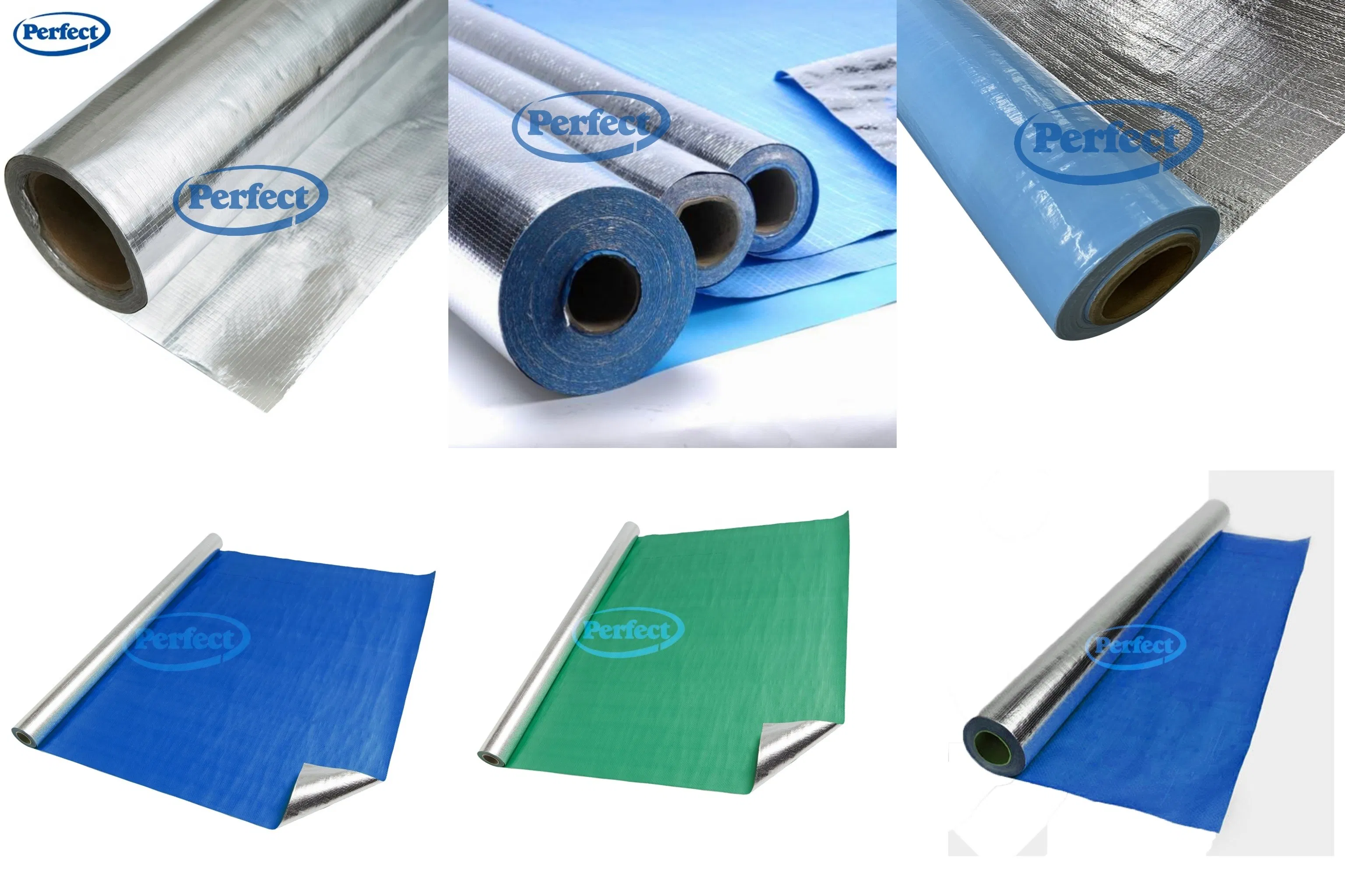 Excellent Fire Resistant Thermal Barrier Foil Aluminum Thermal Reflective Foil Insulation