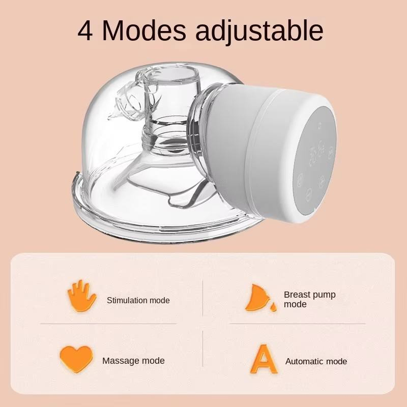 Portable Low Noise Hands-Free Feature Milk Suction Wearable Electric Breast Pump