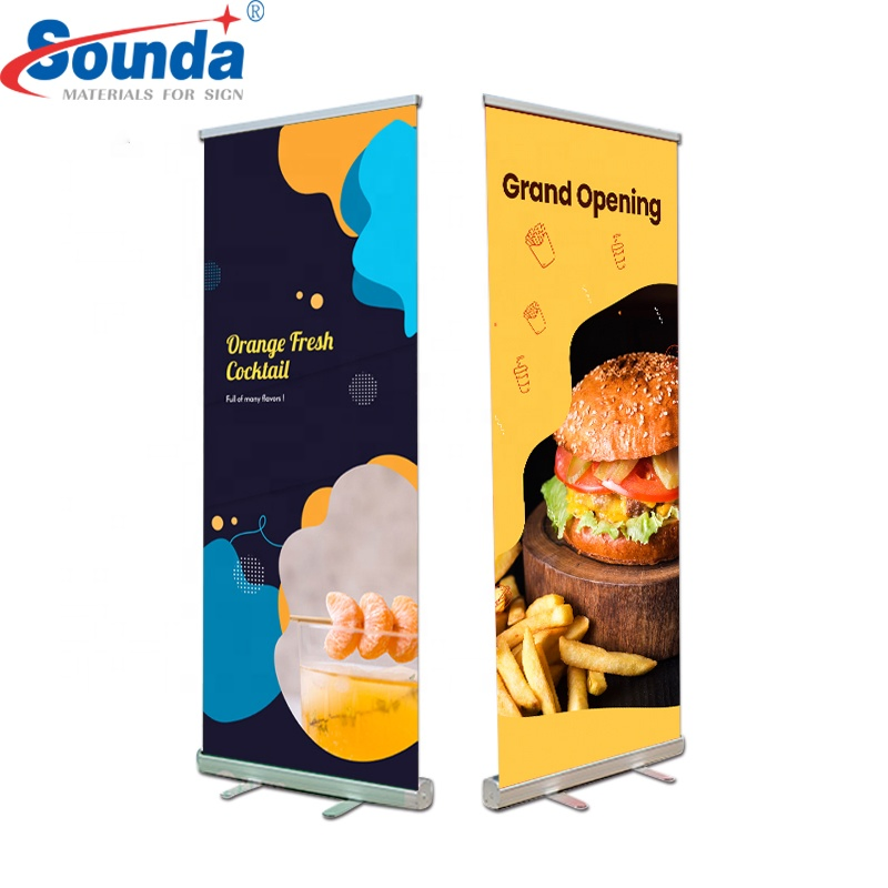 Hot Sell 80X200cm Custom Roll up Banner Stand