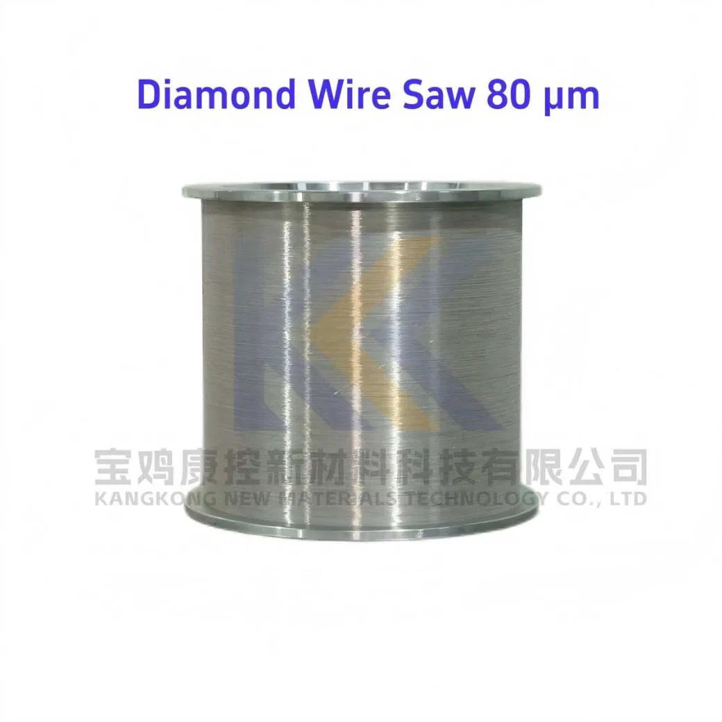 Бесконечная алмазная пила 80 микрон для резки кремния