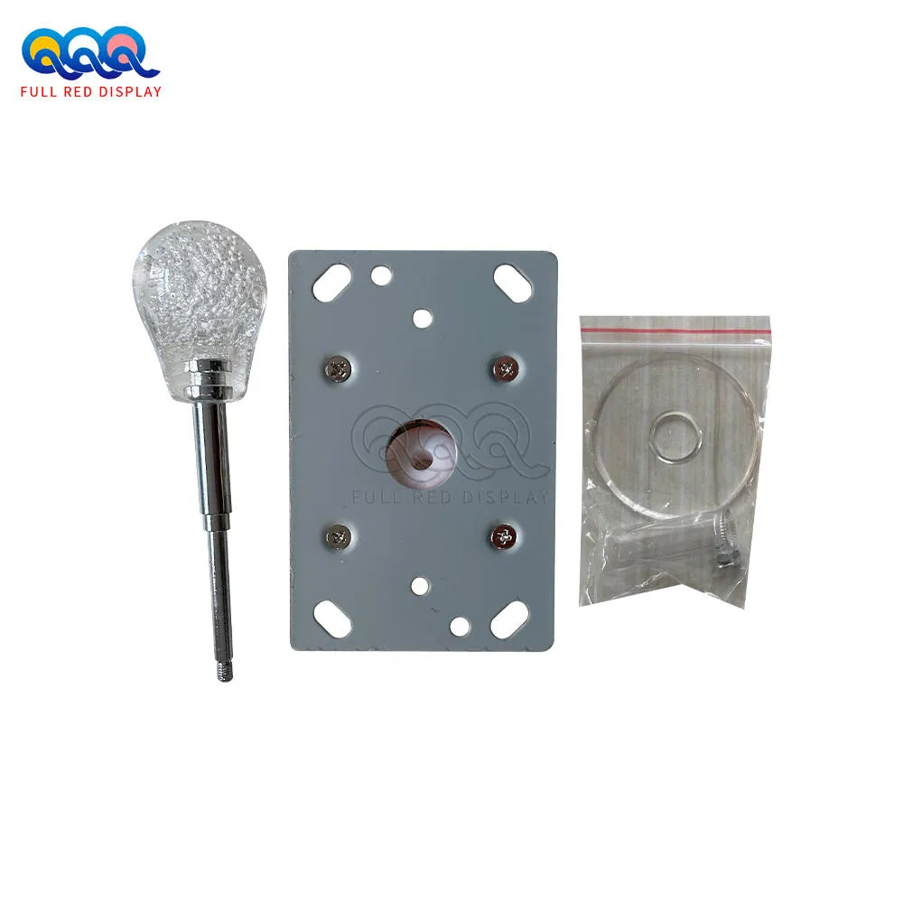 Customize Fish Game Elliptical Rocker Joystick LED Light Game Round Fishing Machine Fish Game Joystick for Sale