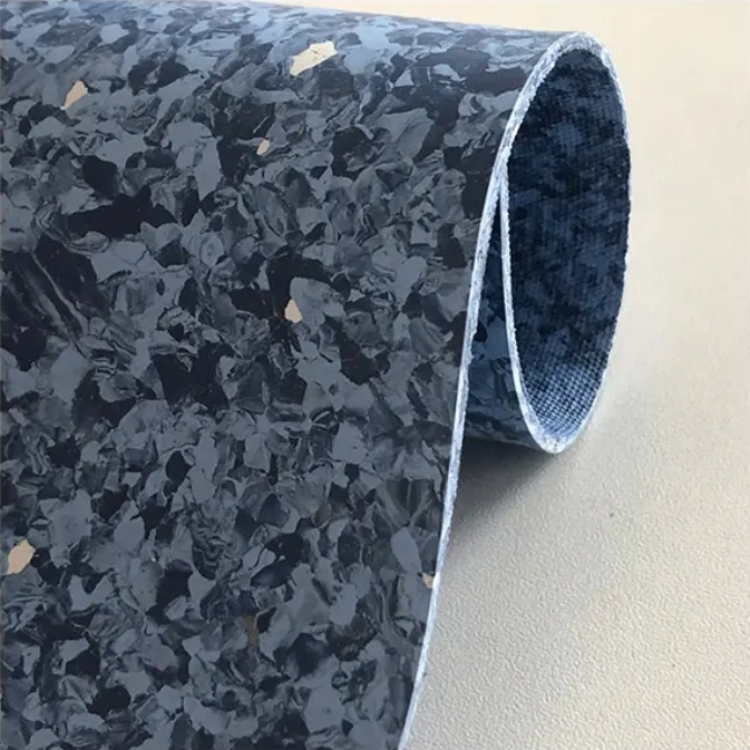 Factory Wear - Resistant Anti Bacterial Homogeneous Vinyl Flooring for Hospital PVC Floor