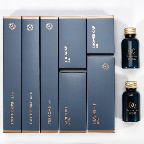 Superior Green Disposable Hotel Room Amenities and Supplies